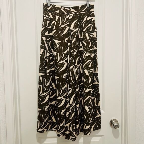 Anthropologie Whit Two Cropped Wide-Leg Pants Women's Sz. 6 NWT 100% Tencel - Picture 2 of 15